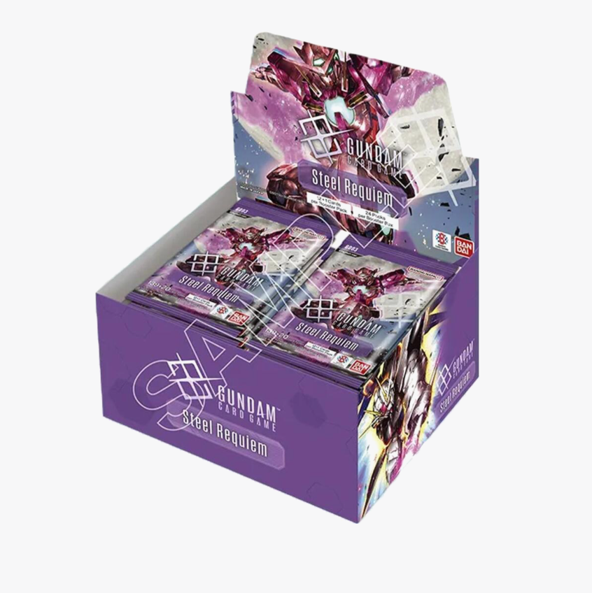 Gundam TCG: [GD-03] Steel Requiem Booster Box – GuuBuu Hobby