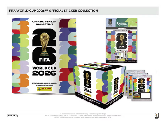 2026 Panini World Cup Soccer Stickers & Album Combo Inner