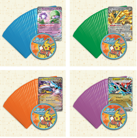 Pokémon TCG: 2025 World Championships Deck Display [8 Decks]