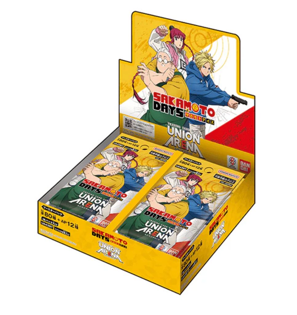 sakamoto days ユニオンアリーナ　BOX 未開封 Union Arena: [UE19BT] Sakamoto Days Booster Box – GuuBuu Hobby