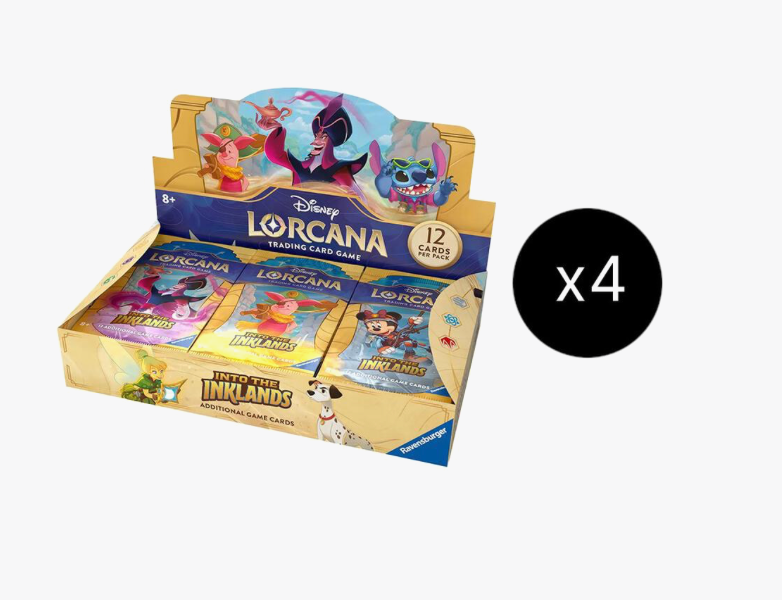 Disney Lorcana: Into the Inklands Booster Box Case [4 each]