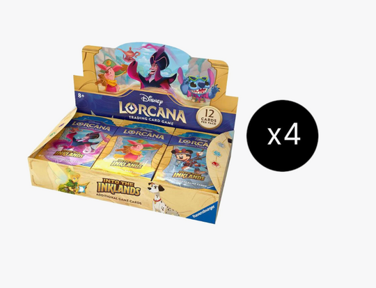 Disney Lorcana: Into the Inklands Booster Box Case [4 each]