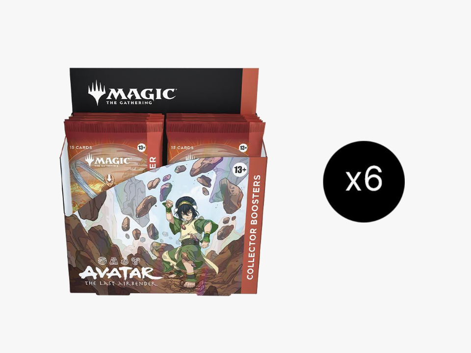 Magic the Gathering: Avatar: The Last Airbender - Collector Booster Box Case [6 each]