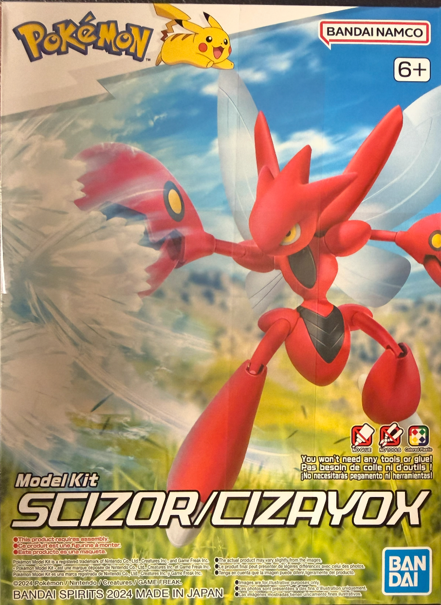 Pokémon: Bandai Spirits Pokemon Model Kit- Scizor