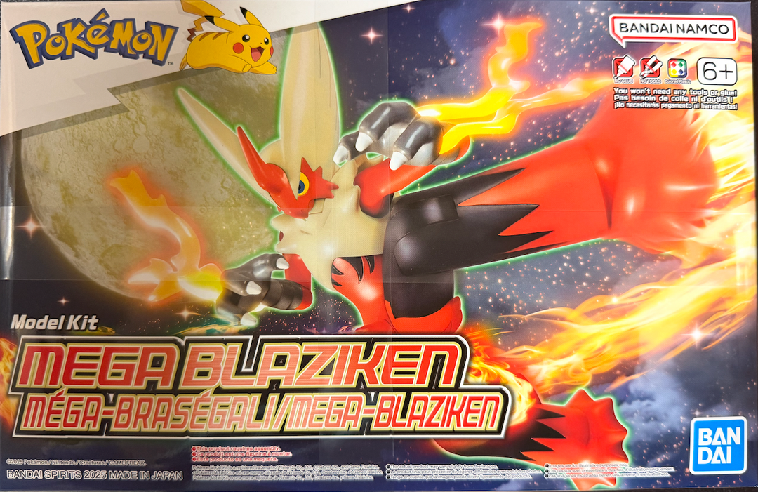 Pokémon: Bandai Spirits Pokemon Model Kit- Mega Blaziken