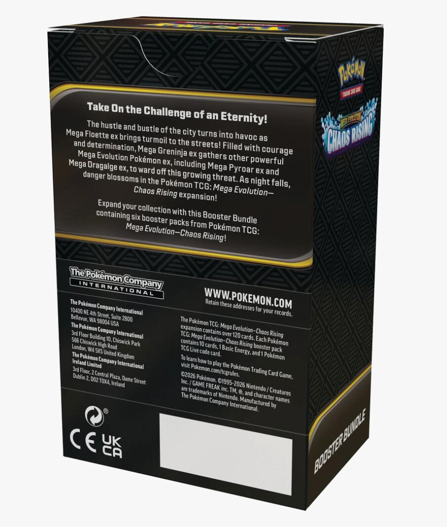 Pokemon TCG: [ME-04] Chaos Rising Booster Bundle