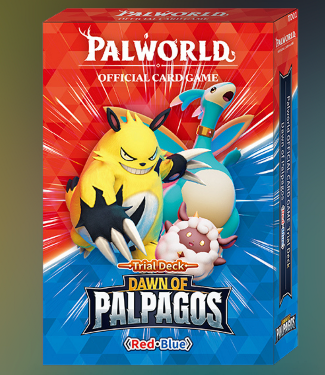 Palworld Official Card Game: Dawn of Palpagos - Red/Blue - Trial Deck
