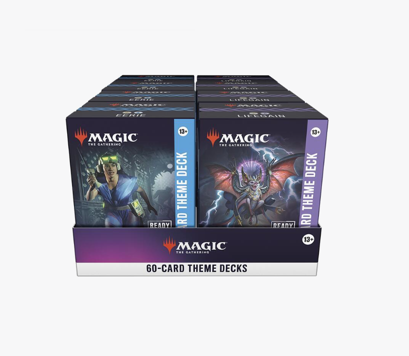 Magic: The Gathering: Secrets of Strixhaven- Collector Booster Display + Secrets of Strixhaven 60-Card Theme Deck Display