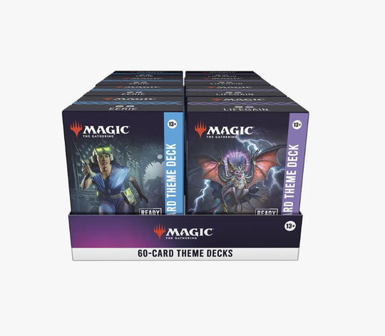 Magic: The Gathering: Secrets of Strixhaven- Collector Booster Display + Secrets of Strixhaven 60-Card Theme Deck Display