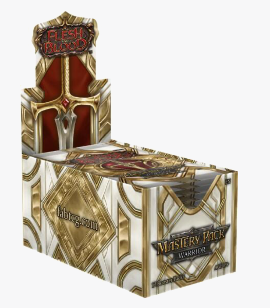 Flesh and Blood TCG: Mastery Pack Warrior Booster Box