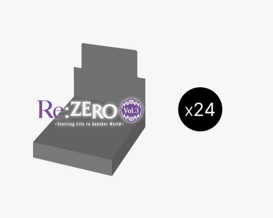 Weiss Schwarz! Re:ZERO -Starting Life in Another World- Vol. 3 Booster Box Case