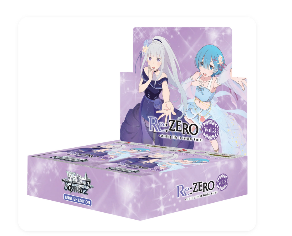 Weiss Schwarz! Re:ZERO -Starting Life in Another World- Vol. 3 Booster Box Case