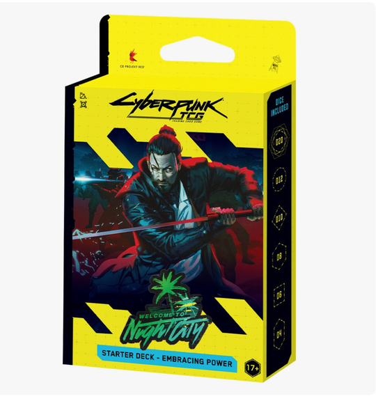 Cyberpunk TCG: Starter Deck: Embracing Power - Beta