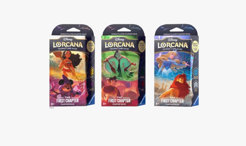 Disney Lorcana: The First Chapter Starter Deck [Set of 3]
