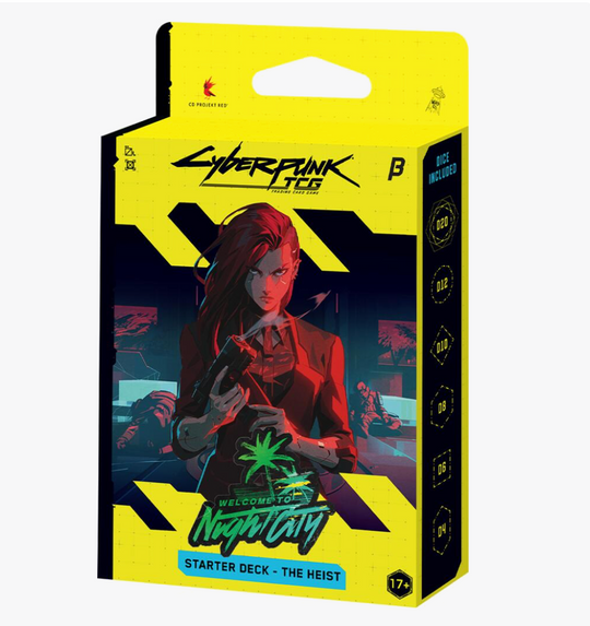 Cyberpunk TCG: Starter Deck: Embracing Power + The Heist - Beta [Set of 2]