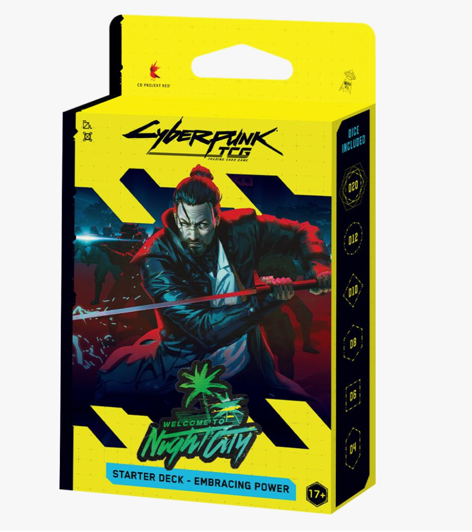 Cyberpunk TCG: Starter Deck: Embracing Power + The Heist - Beta [Set of 2]