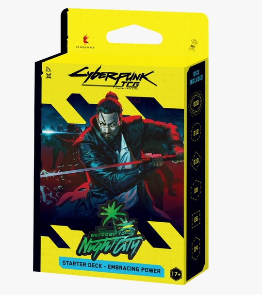 Cyberpunk TCG: Starter Deck: Embracing Power + The Heist - Beta [Set of 2]