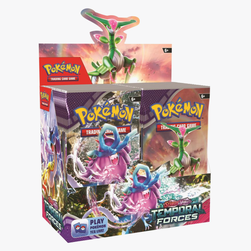 Pokemon SV05: Temporal Forces Booster Box Case