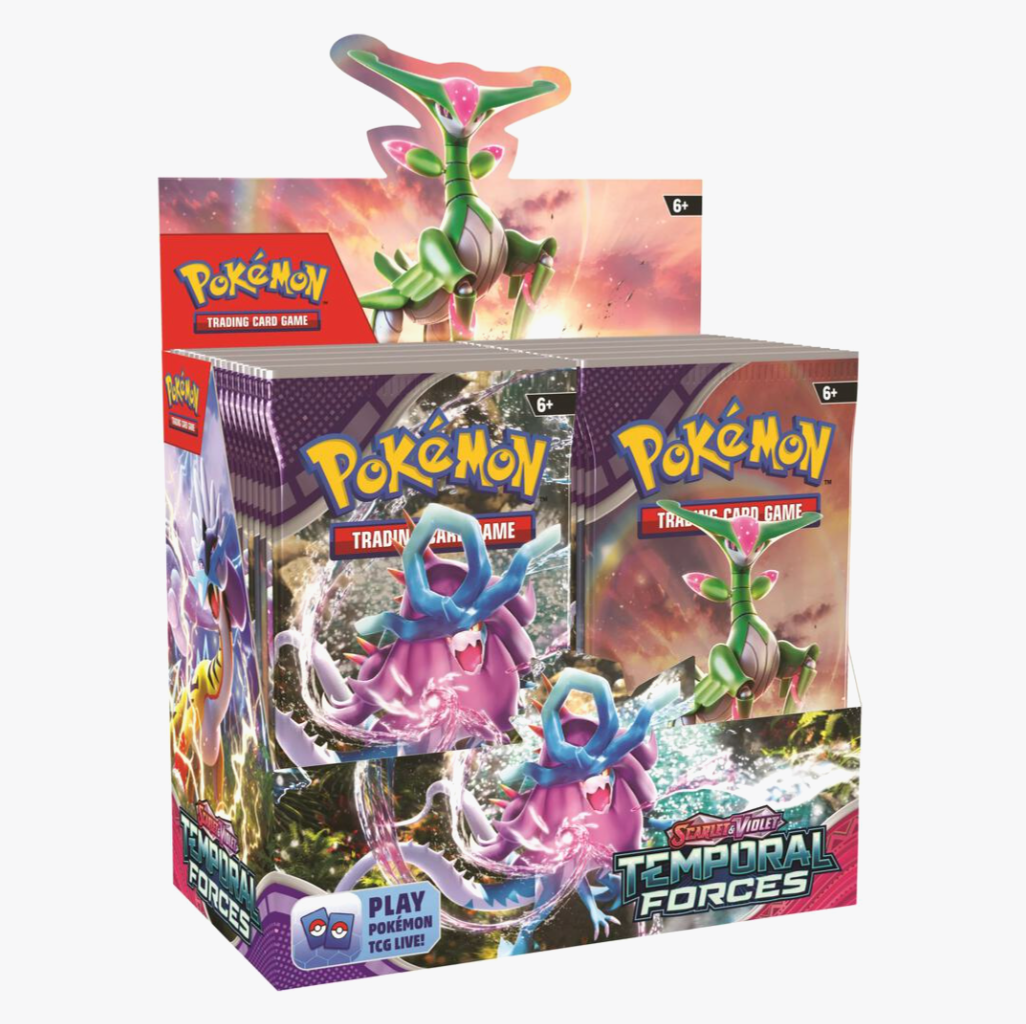 Pokemon SV05: Temporal Forces Booster Box Case GuuBuu Hobby Pokemon SV05: Temporal Forces Booster Box Case GuuBuu Hobby