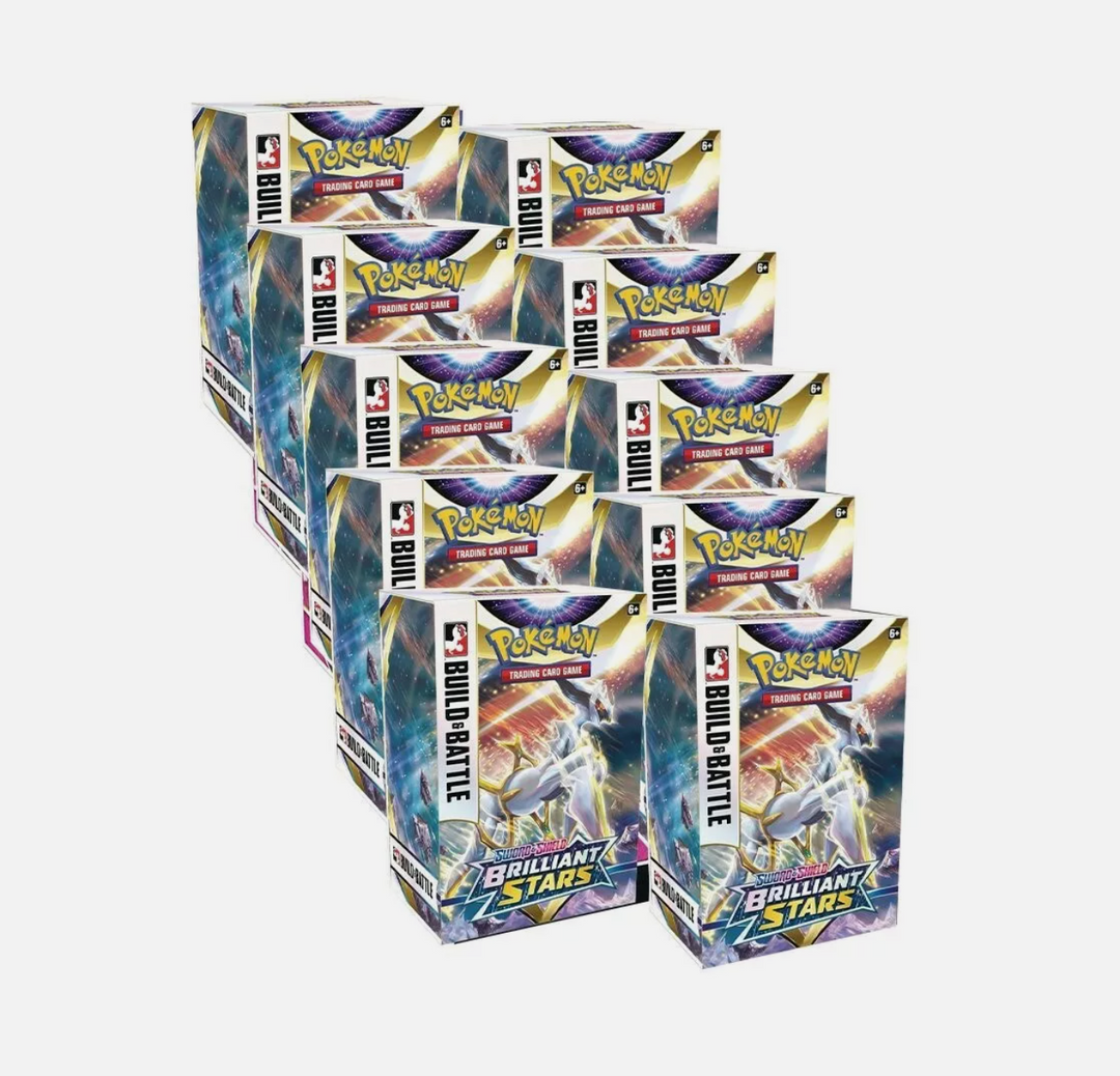 Pokemon Cards SWSH12: Silver Tempest Build & Battle Box Display