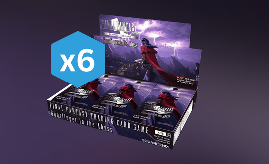 Final Fantasy TCG Gunslinger in the Abyss Booster Box Inner Case [6 Boxes]