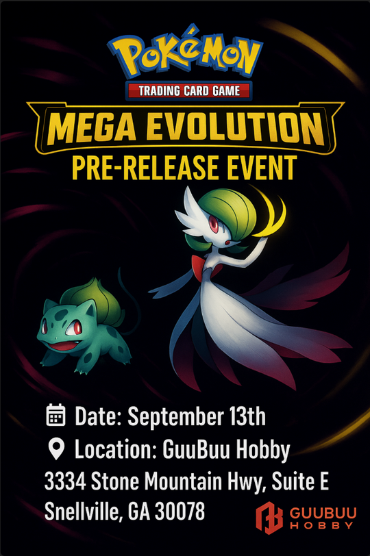 Pokemon TCG: [ME-01] Mega Evolution Midnight Pre-Release Event