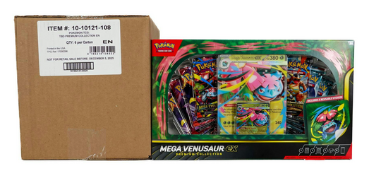 Pokémon TCG: Mega Venusaur ex Premium Collection Case [6 each]