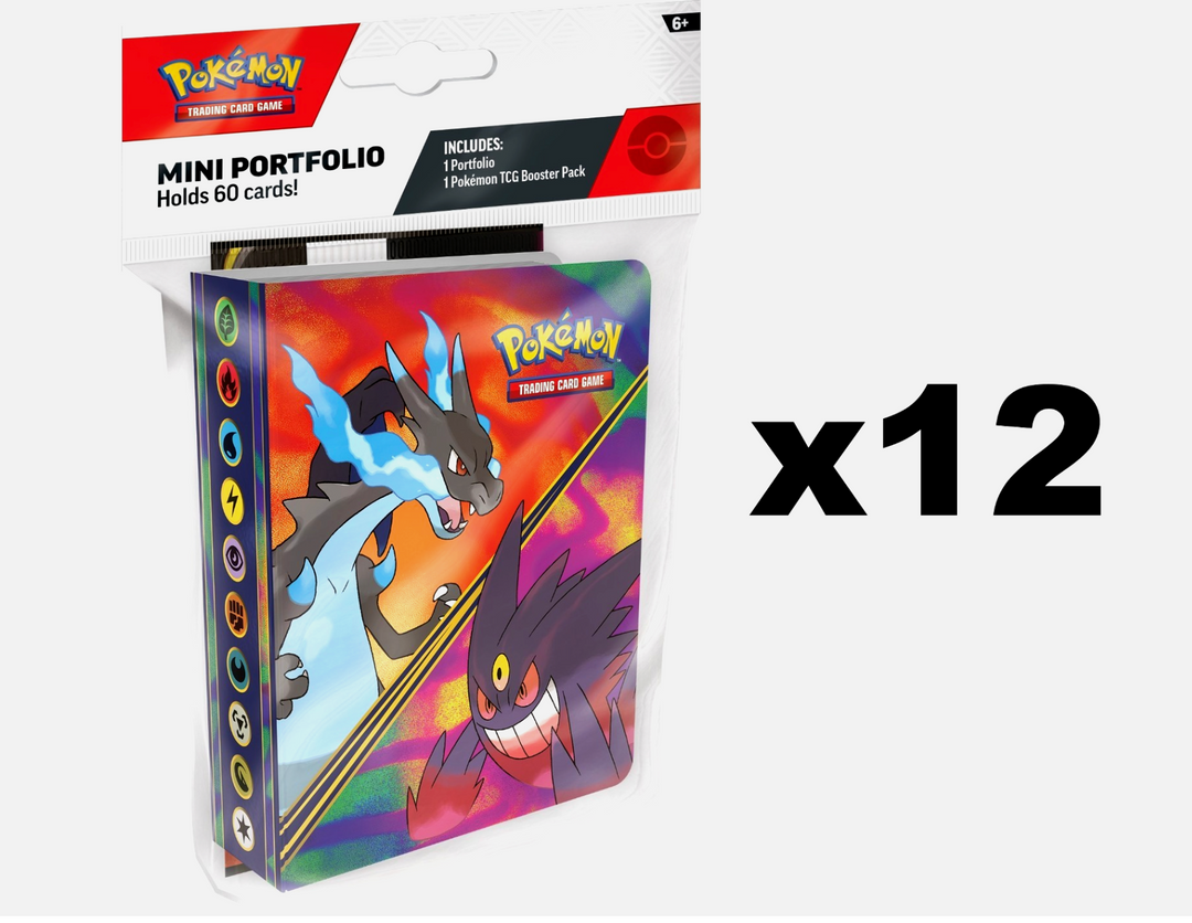 Pokemon TCG: 2026 Phantasmal Flames Mini Portfolio Sealed Display [12 –  GuuBuu Hobby
