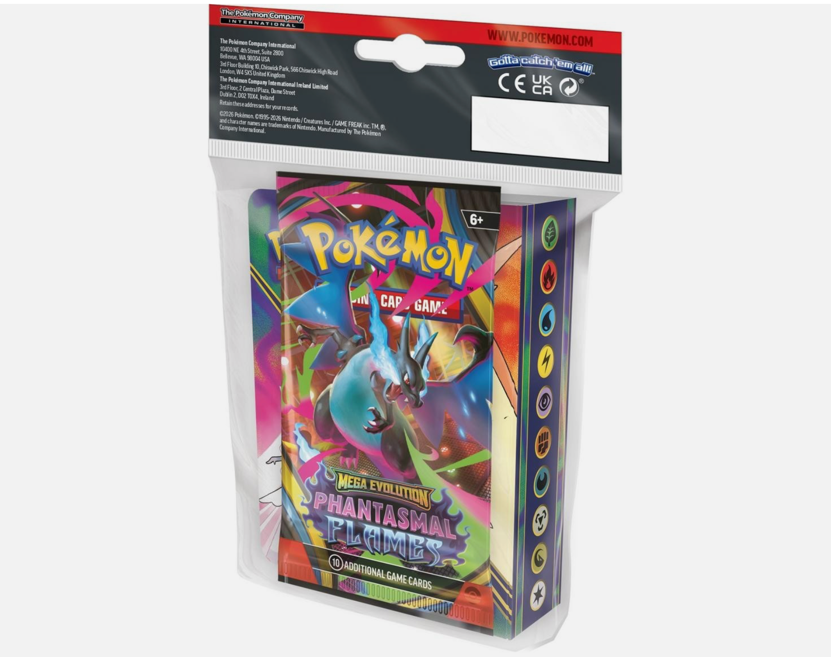 Pokemon TCG: 2026 Phantasmal Flames Mini Portfolio Sealed Display [12 GuuBuu Hobby Pokemon TCG: 2026 Phantasmal Flames Mini Portfolio Sealed Display [12 GuuBuu Hobby