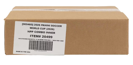 2026 Panini World Cup Soccer Stickers & Album Combo Inner
