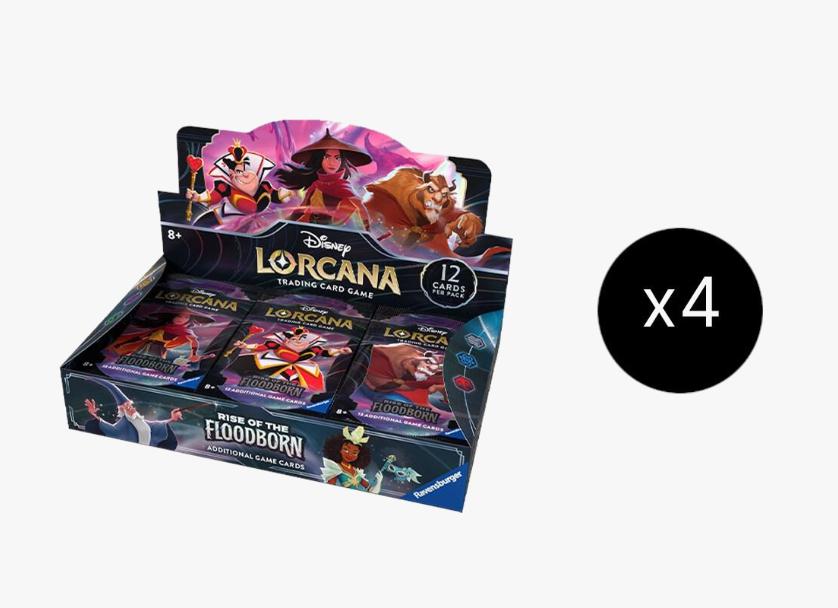 disney lorcana floodborn booster box Lorcana: Rise of the Case [4each] Pack Detail::1st Edition (Heavy) mysteryboosterpack DLC Booster Display R Pokemon - TCG Classic