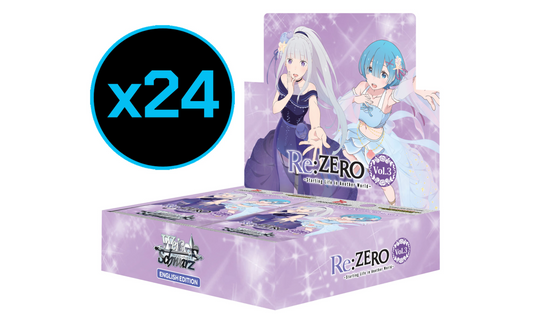 Weiss Schwarz! Re:ZERO -Starting Life in Another World- Vol. 3 Booster Box Case