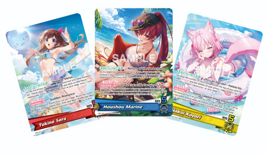 Hololive OFFICIAL CARD GAME: Extra Booster – Summer Hologram Booster Box
