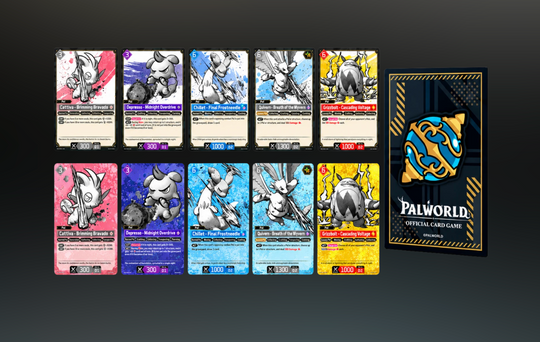 Palworld Official Card Game: Sleeve &amp; Card Set Vol.1