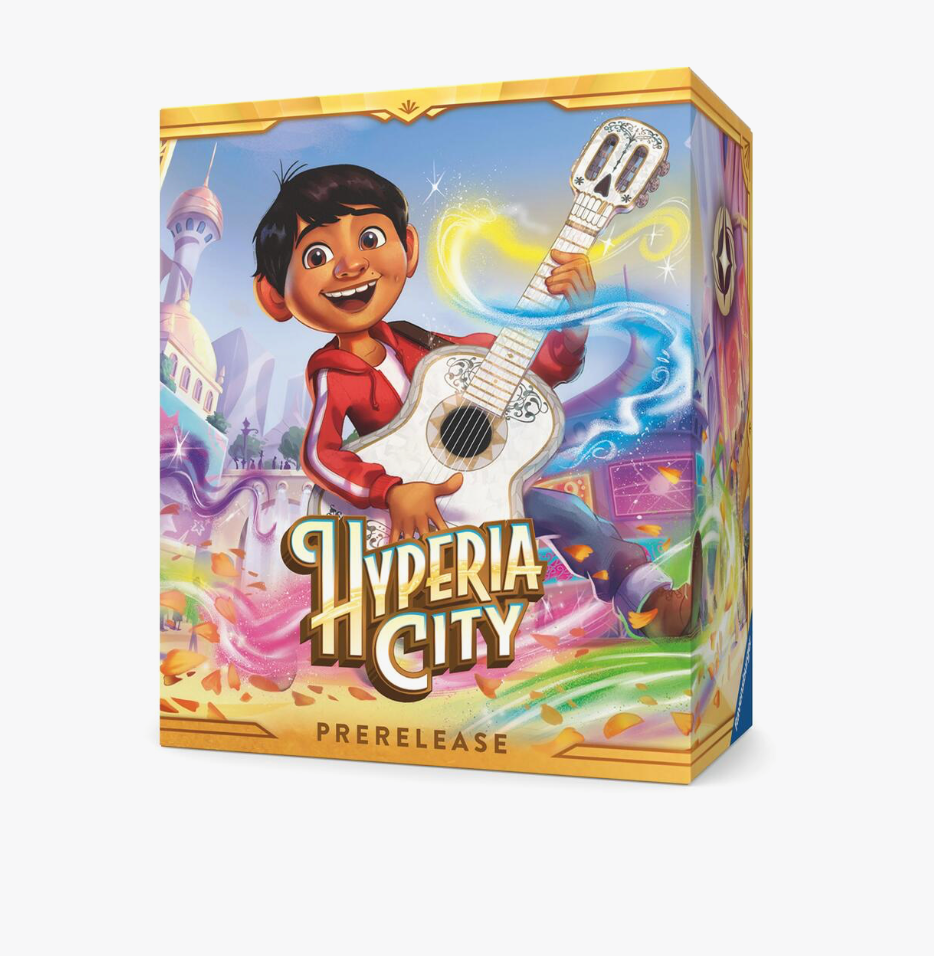 Disney Lorcana: Hyperia City Booster Box + Pre Release Kit + 2-Player Starter Set [Set of 3]