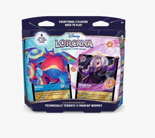 Disney Lorcana: Hyperia City Booster Box + Pre Release Kit + 2-Player Starter Set [Set of 3]