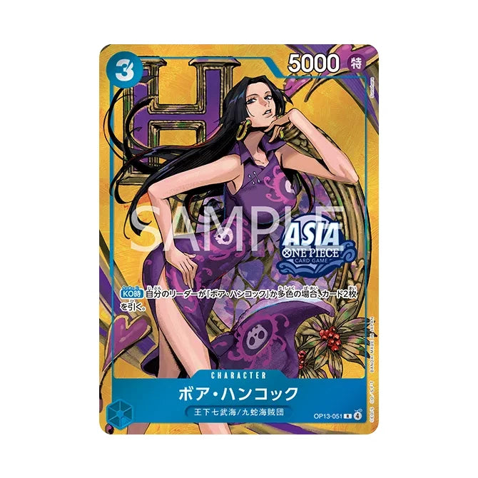 One Piece: Asia exclusive Japanese Mini-tin Vol3 TS-03 Luffy Boa Hancock [Set of 6]