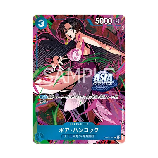 One Piece: Asia exclusive Japanese Mini-tin Vol3 TS-03 Luffy Boa Hancock [Set of 6]