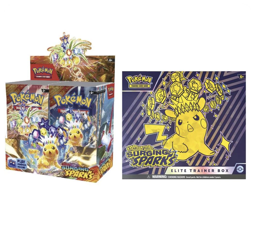 Pokemon Scarlet deals and Violet ETB + Booster Bundle