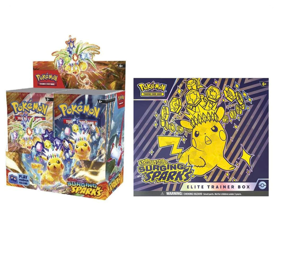 Pokemon Scarlet and Violet 8 (SV08) Surging Sparks - Booster