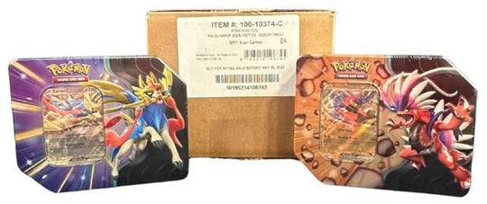 Pokemon TCG Slashing Legends 6-Tin Case
