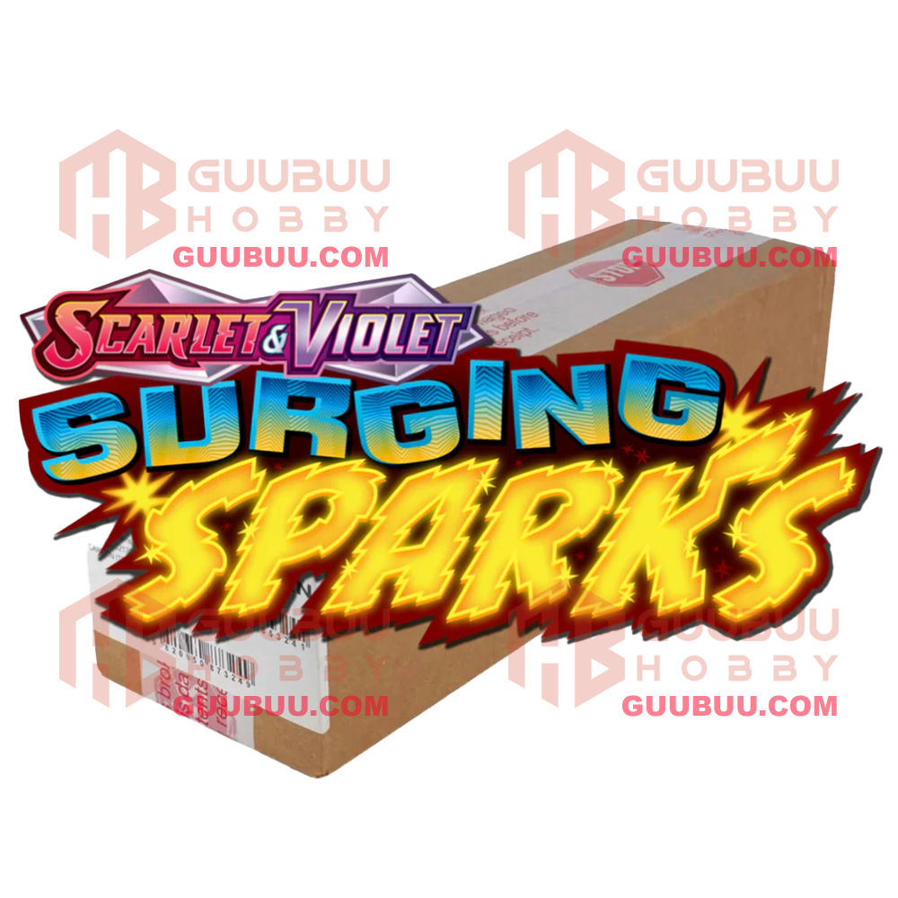 Pokemon Scarlet and Violet 8 (SV08) Surging Sparks Sleeved Booster Pac GuuBuu Hobby Pokemon Scarlet and Violet 8 (SV08) Surging Sparks Sleeved Booster Pac GuuBuu Hobby