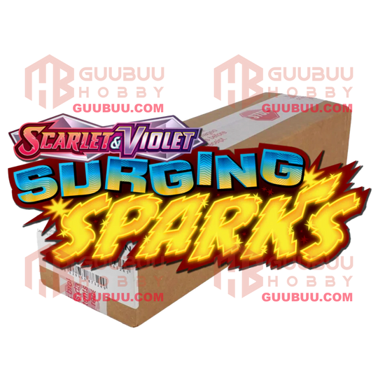 Pokemon Scarlet and Violet 8 (SV08) Surging Sparks Sleeved Booster Pack Case