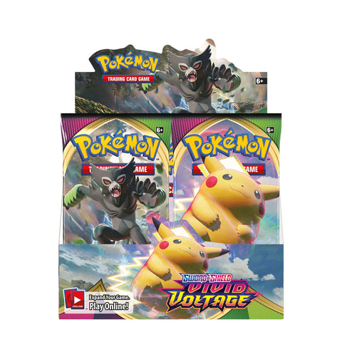 Pokémon: SS4 Vivid Voltage Booster Display Box Case - GuuBuu Hobby
