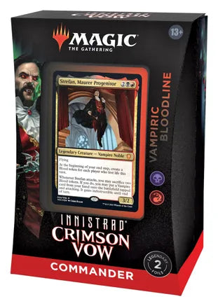 Magic The Gathering: Innistrad: Crimson Vow Commander Deck - Vampiric Bloodline