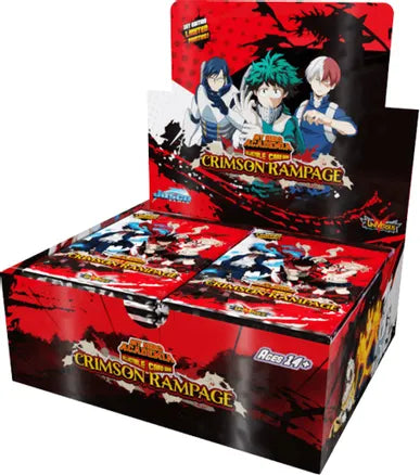 My Hero Academia: Crimson Rampage Booster Box Case [1st Edition]