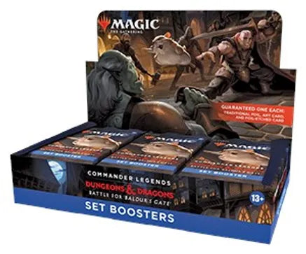 Magic The Gathering: Commander Legends: Battle for Baldur's Gate - Set Booster Box