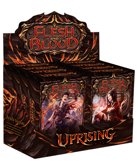 Flesh & Blood TCG Uprising Blitz Deck DISPLAY
