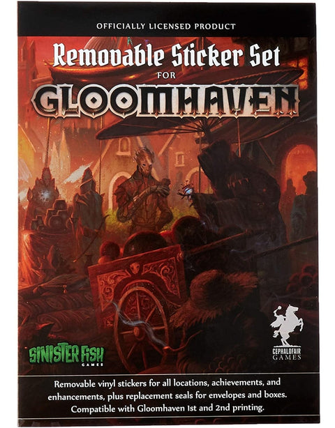 Gloomhaven: Removable Sticker Set - GuuBuu Hobby