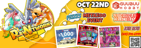 Guubuu Hobby & SouthernHeat Collectibles team up to host $5,000+ Prizing MetaZoo tournament in Georgia!